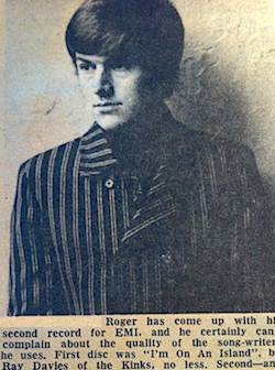Roger Watson pop idol of 1966